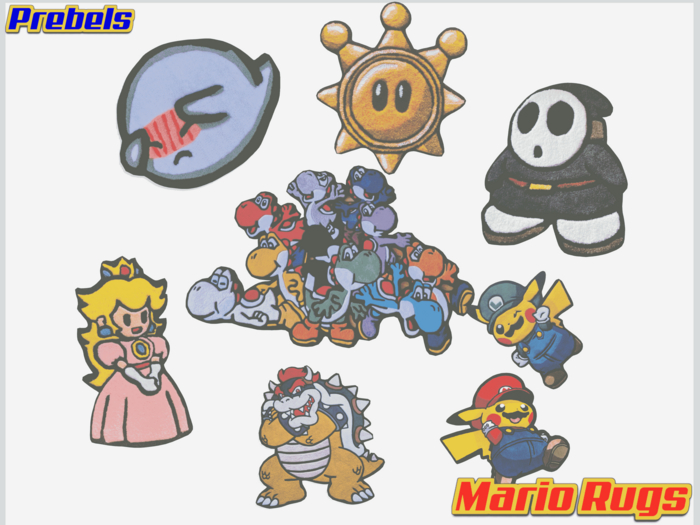 [Prebels] Mario Rugs Fatpack