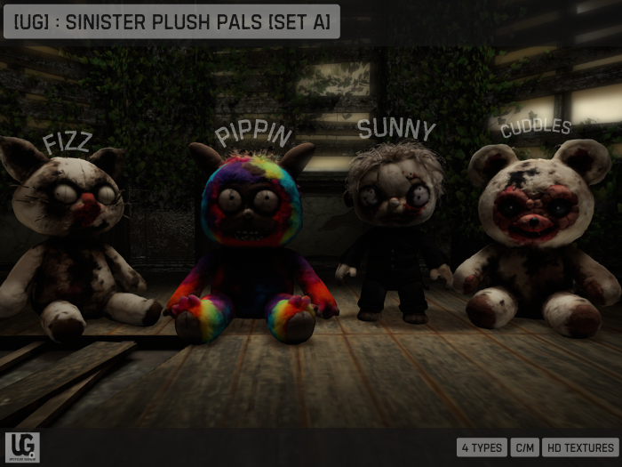 [UG] : Sinister Plush Pals [Set A]