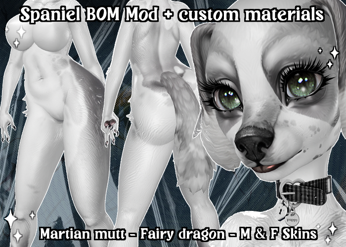 [RaptorJenny] Spaniel - Grey