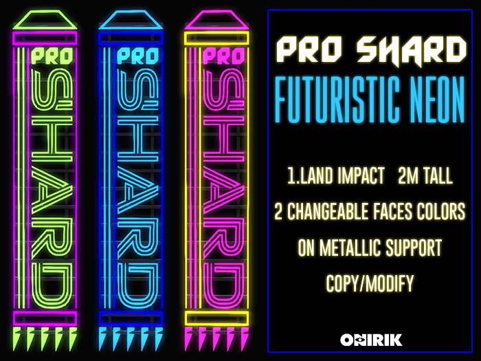 ONIRIK - PROSHARD Wall Neon