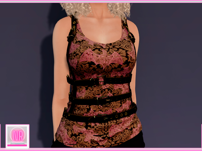 GOTH Harness HALLO Top GIFT