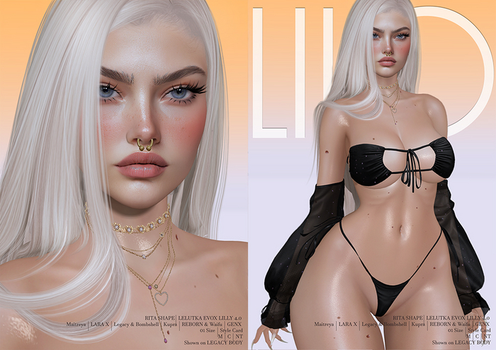 [LILO's FIT] Shape Lel EVOX Lilly 4.0 [FATPACK] Rita