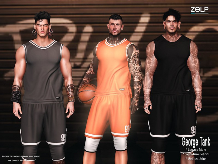 ZOLP - George Tank - Blue