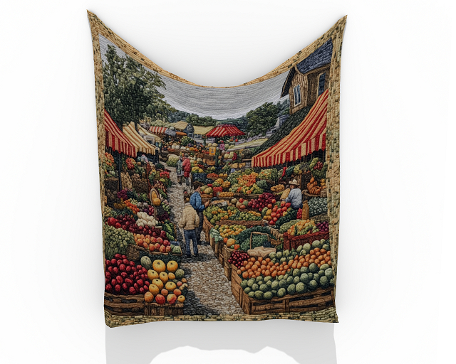 Farmers Market Tapestry