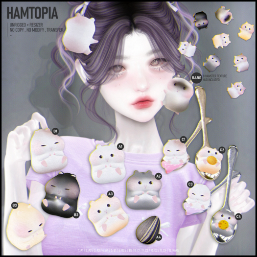 12. oddle oddle. hamtopia - RARE