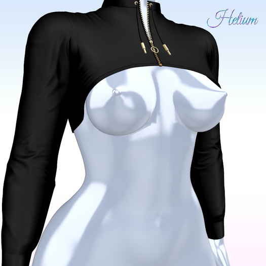 Black Shoulder Jacket