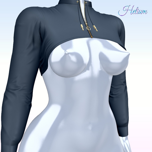 Navy Shoulder Jacket