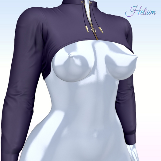 Purple Shoulder Jacket