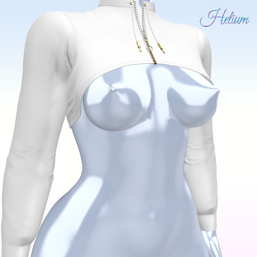 White Shoulder Jacket