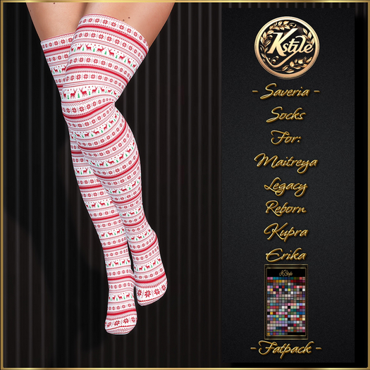 [K-Style] SAVERIA SOCKS - FATPACK #2