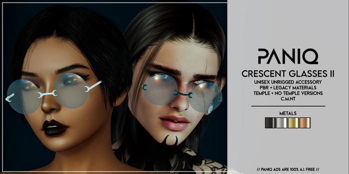 PANIQ - Crescent Glasses II