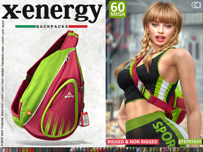 [CA] KUPRA LEGACY REBORN GenX MAITREYA X ENERGY BACKPACKS