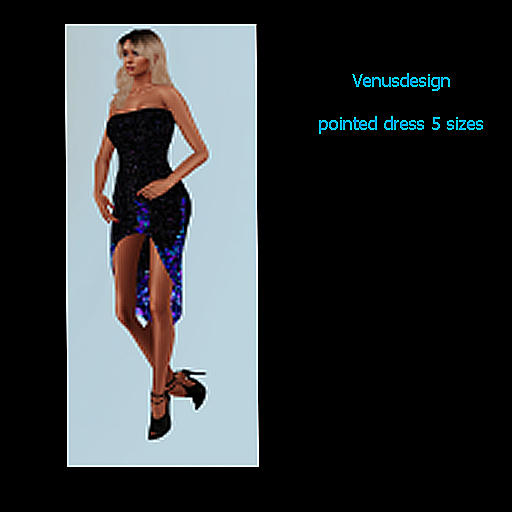 Tube point dress