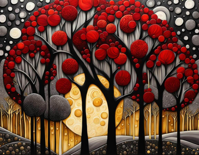 *GIFT* Autumn Forest original art