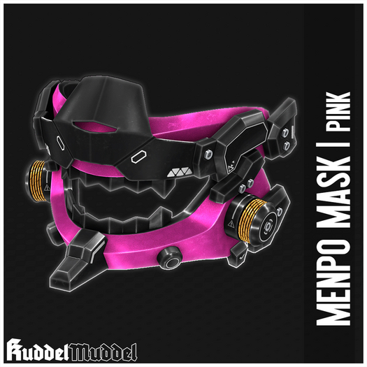 [KuddelMuddel] Menpo Mask / Pink