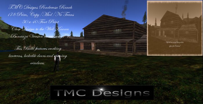 TMC Designs Ponderosa Replica Box