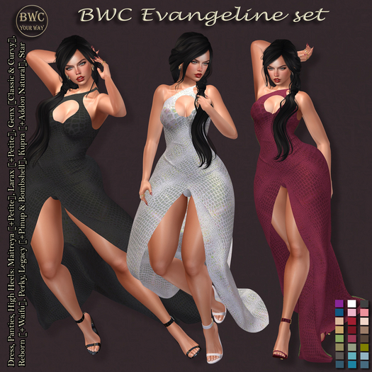 BWC Evangeline Set -  - 50% Off! Black Friday Starts