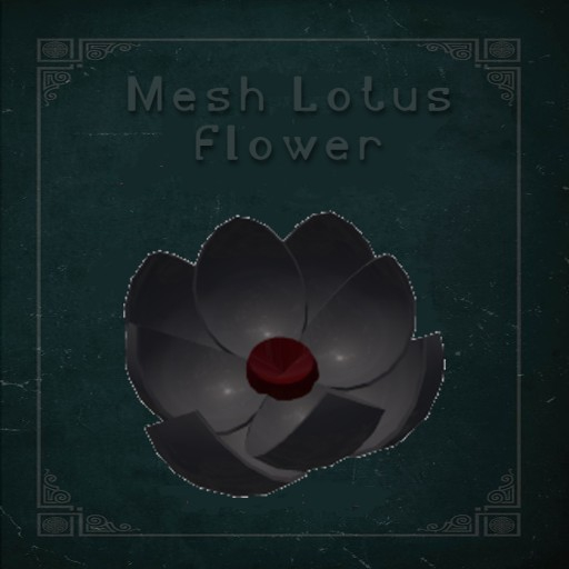 Mesh Lotus Flower