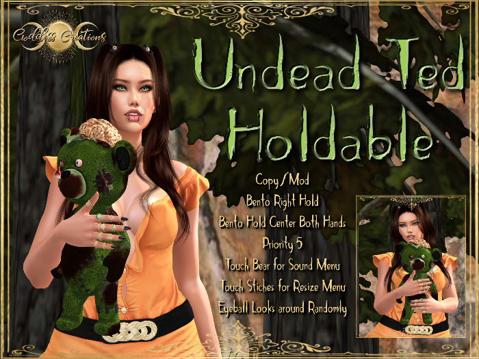 )O( GC: Undead Ted Holdable  