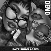 [BL] Faye glasses // FATPACK DEMO