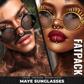 [BL] Mae glasses // FATPACK