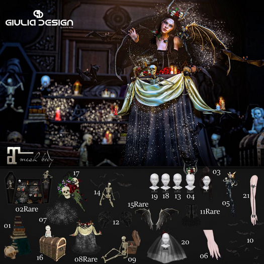 03 Hair-[GIULIADESIGN]-Queen of Dark Halloween