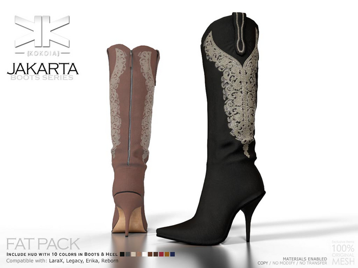 Jakarta :: Woman Boots :: 10 Colors :: {kokoia}