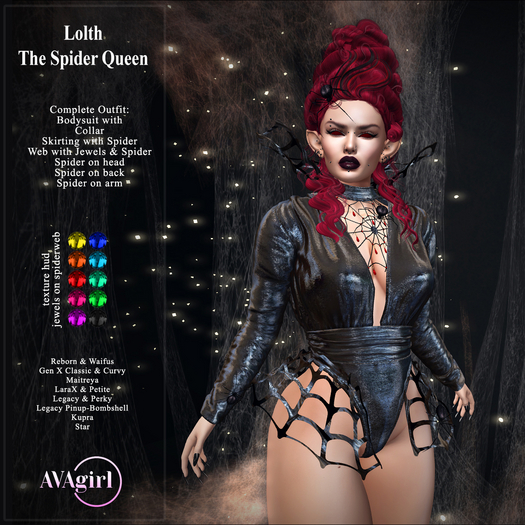 AVAgirl - Lolth (The Spider Queen)