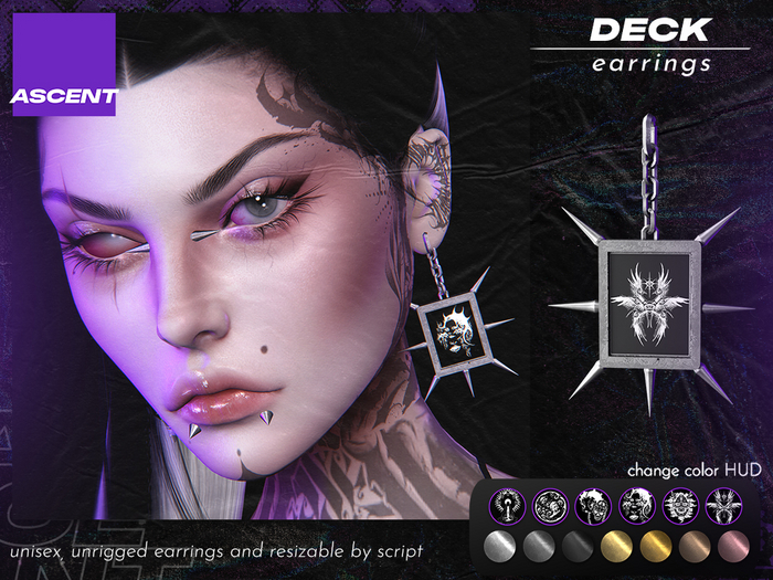ASCENT - Deck Earrings GIFT