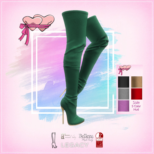 .Princess Stuff. [The Overknee Boots] Ivy