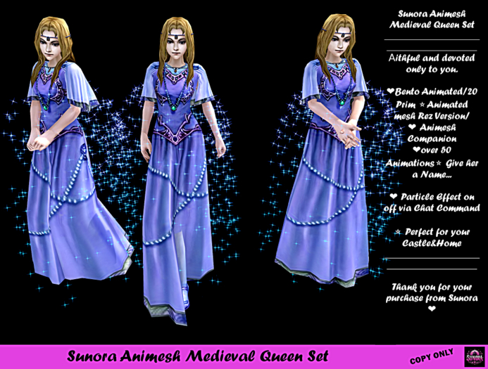 Sunora Animesh Medieval Queen Set