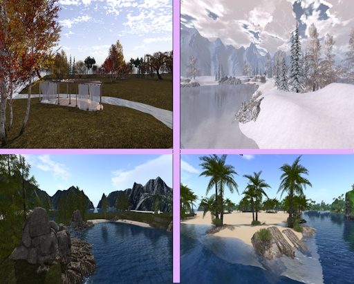 1/4 Full Sim Seasonal - 3250/Week - 5000 Prims