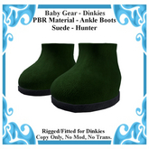 Baby Gear Dinkies - Short Boot Suede Hunter (Box)