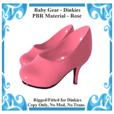 Baby Gear Dinkies - PBR Stilettos - Rose (Box)