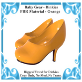 Baby Gear Dinkies - PBR Stilettos - Orange (Box)