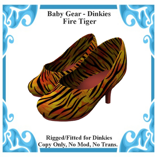Baby Gear Dinkies - Stilettos Fire Tiger (Box)