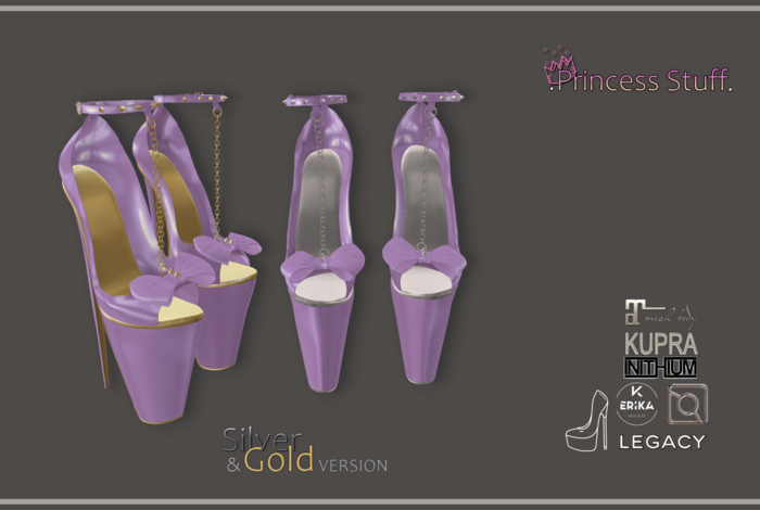.Princess Stuff. [Dark Angel Heels] *Lavander*