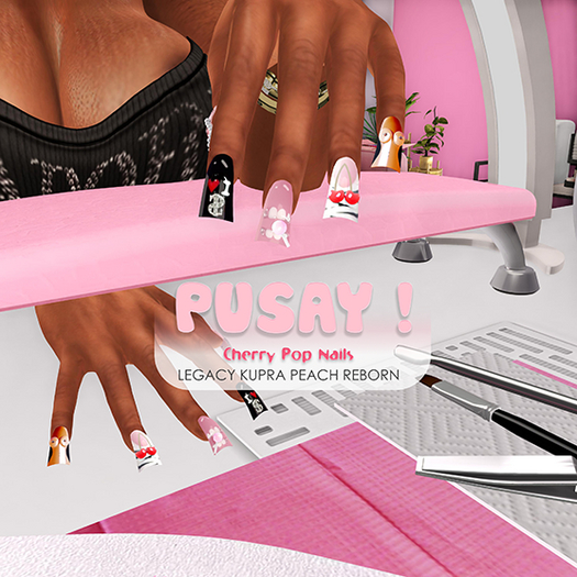 PUSAY Cherry Pop Nails