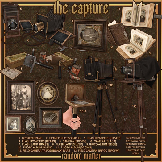 12. Random Matter - The Capture - Field Camera [Black] RARE