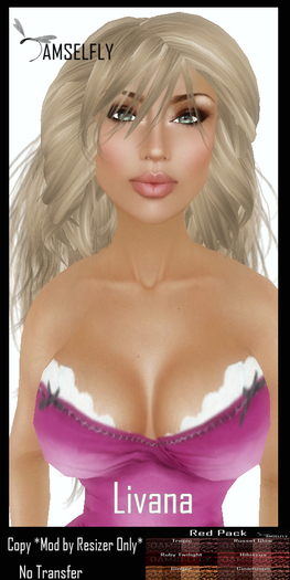 *~*Damselfly*~*Livana Red Pack