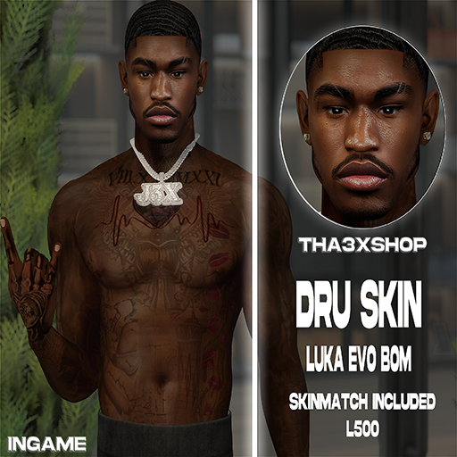 3x Dru Skin Bom/Evo