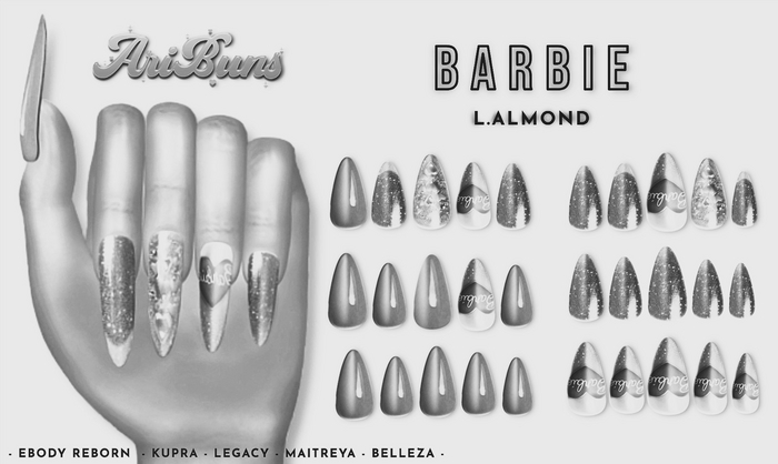 [AriBuns] Barbie Nails - DEMO