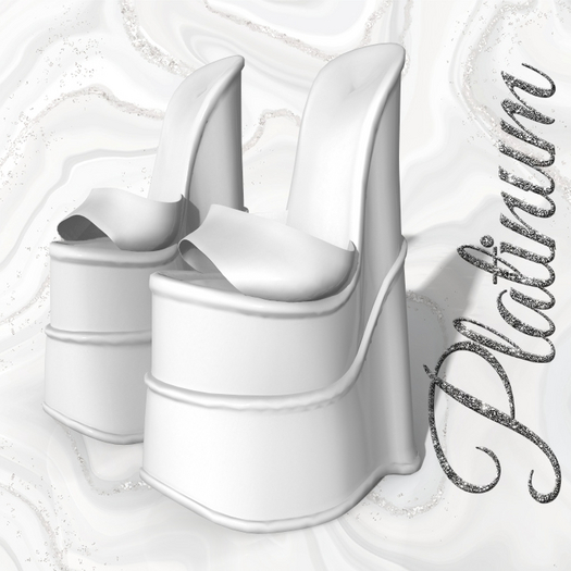 White Double Wedges