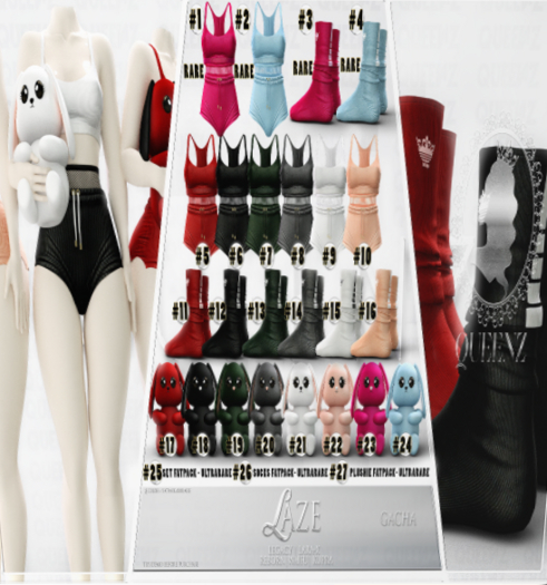 .Q. Laze Set Short/Top/Socks -SKY- [KUPRA]