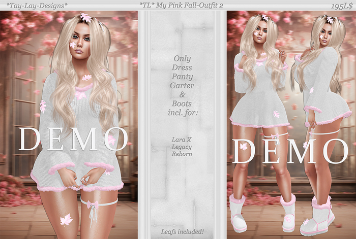 *Tay-Lay-Designs* My Pink Fall-Outfit 2 DEMO
