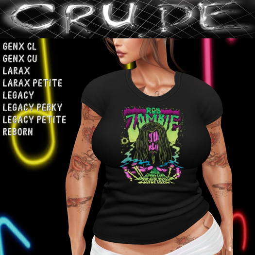 Rob Zombie Concert Women's T-Shirt (WTL) <Wear Me>