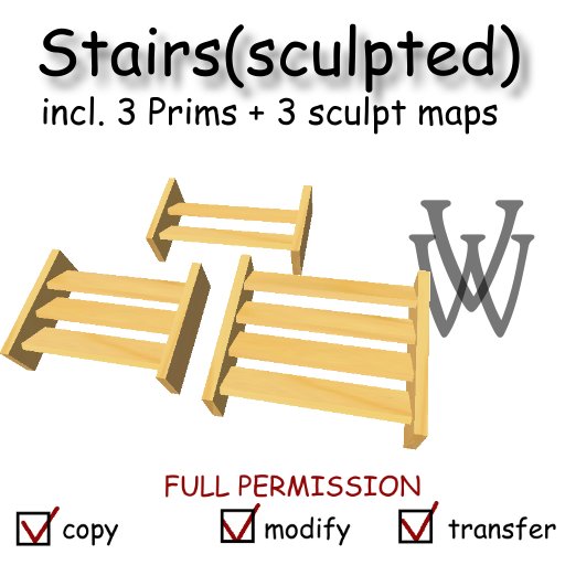 sculpted stairs  