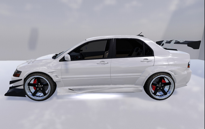 white pearl EVO PBR Materials HUS MOTORS