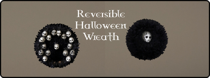 ~Reversible Halloween Wreath~