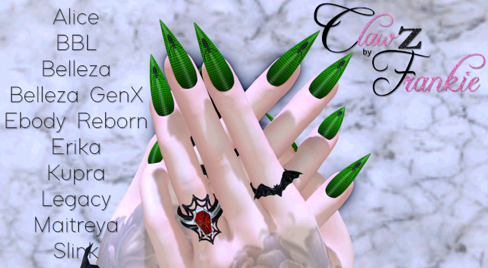 ~Clawz by Frankie~ GreenSpooder - EBODY REBORN